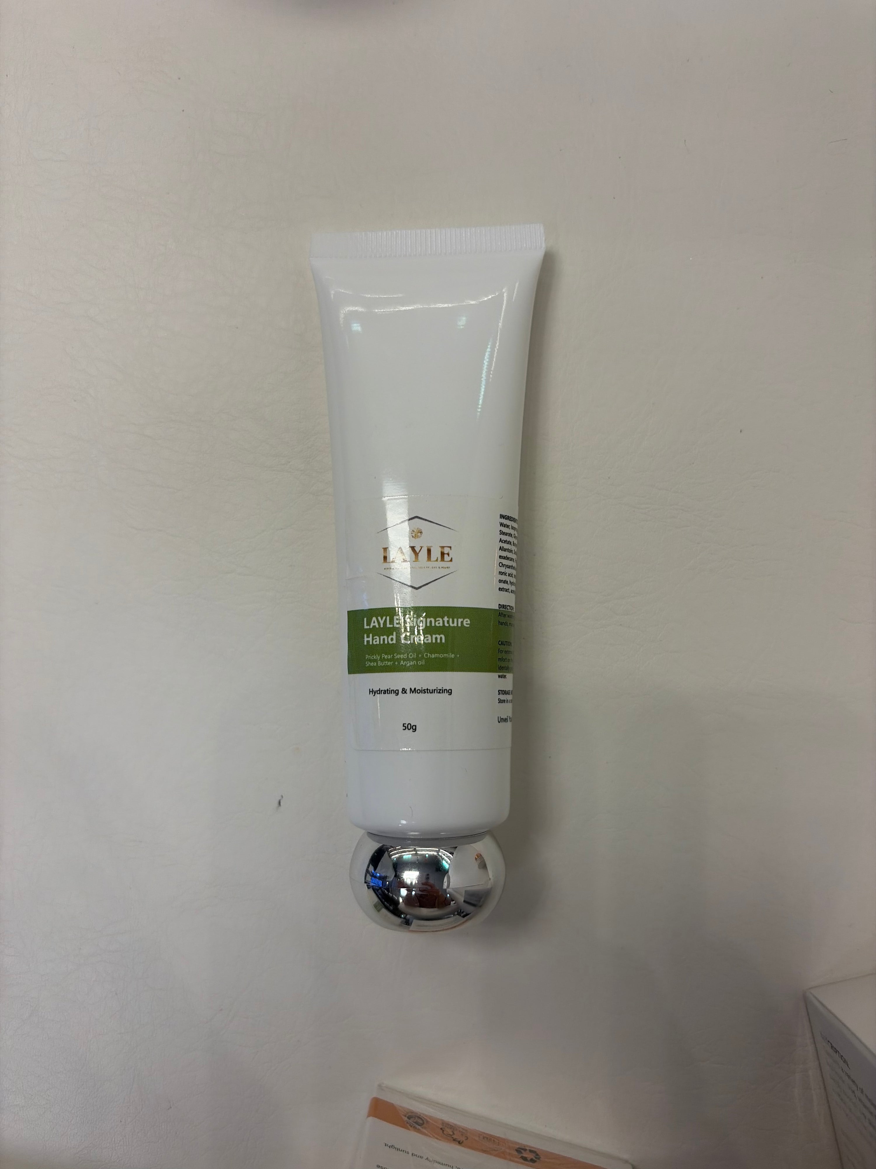 LAYLE Ultra-Nourishing Hand Cream — Prickly Pear Seed Oil • Argan Oil • Pariki Butter • Propolis • Sodium Hyaluronate • Tremella Extract • Olive Oil • Allantoin