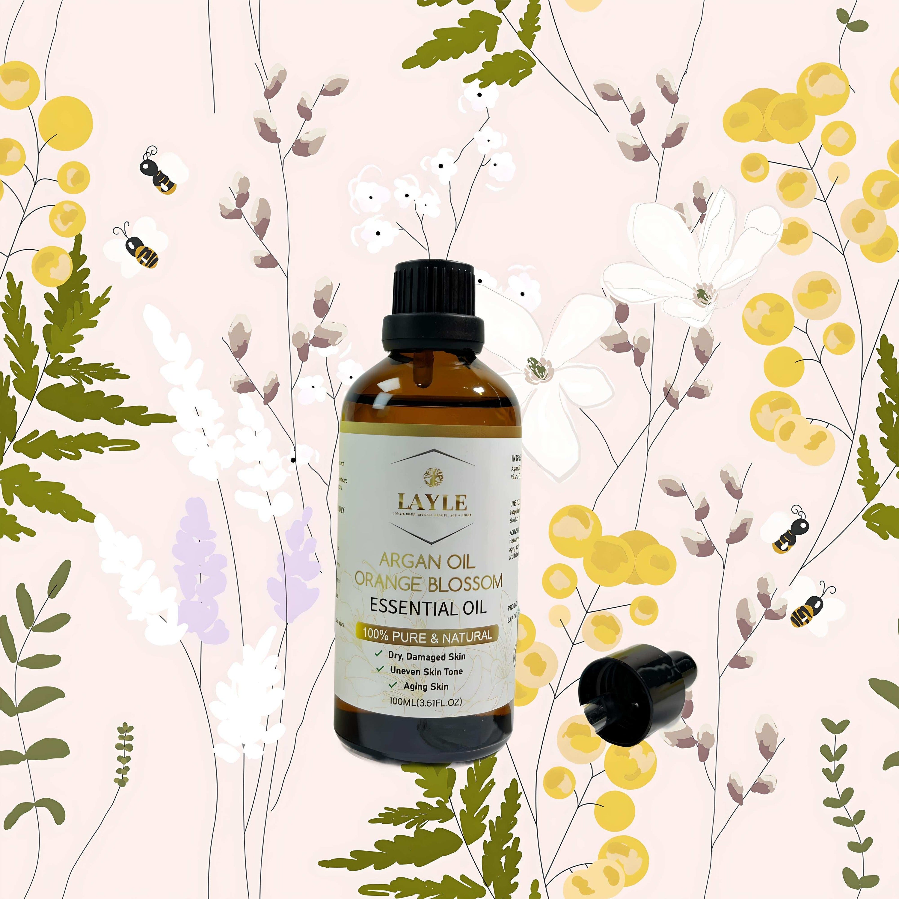 Orange Blossom Scented Argan Oil