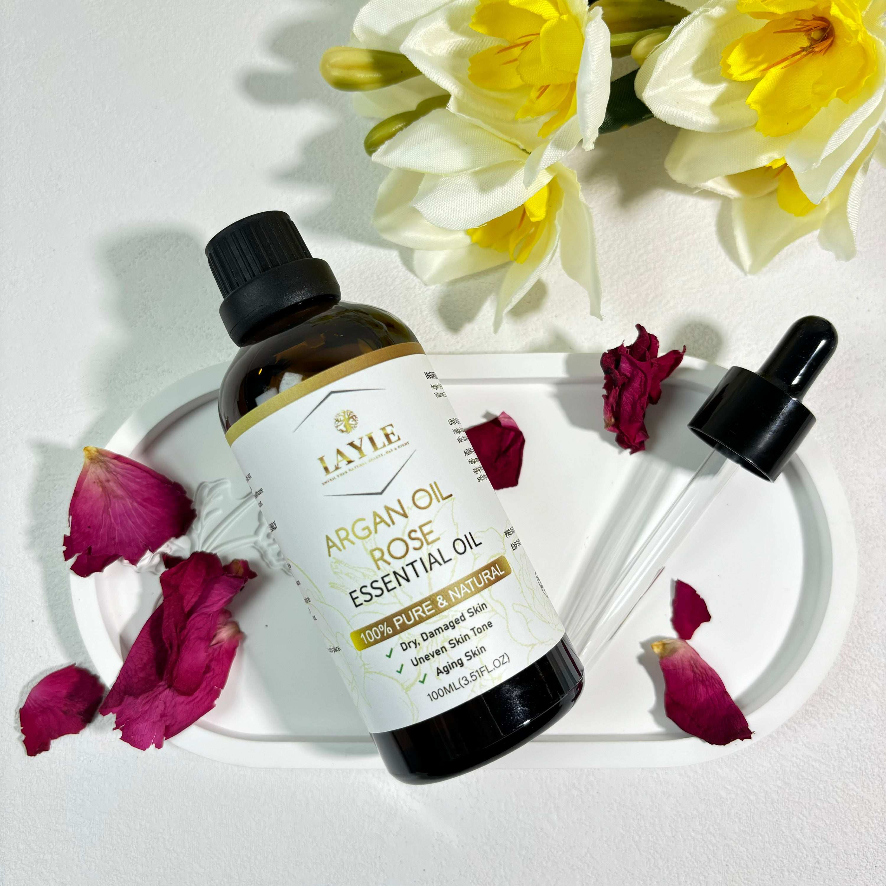 Organic Monoi Oil Rose – Luxurious Hydration with a Floral Touch 🌹