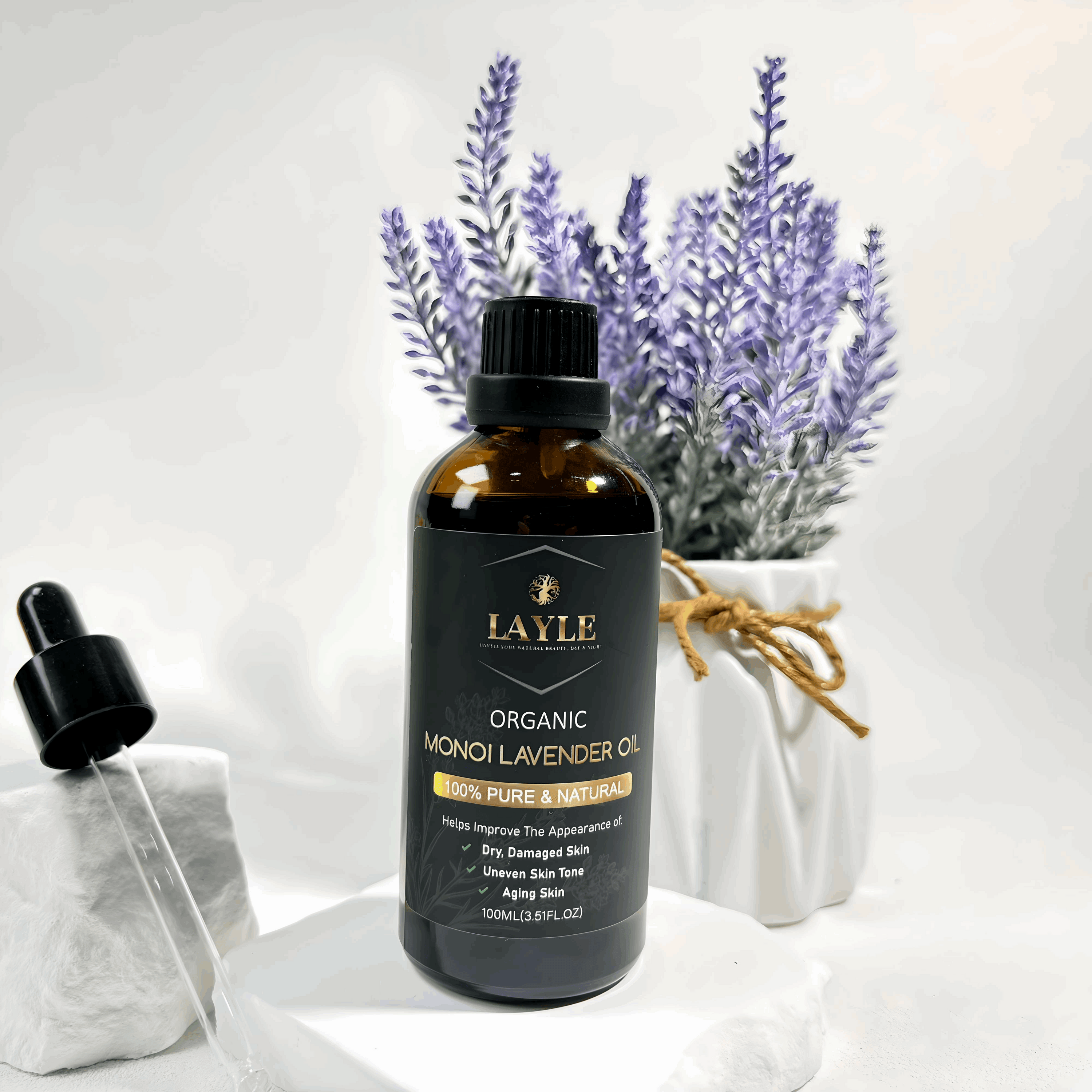 Lavender Scented Organic Monoi