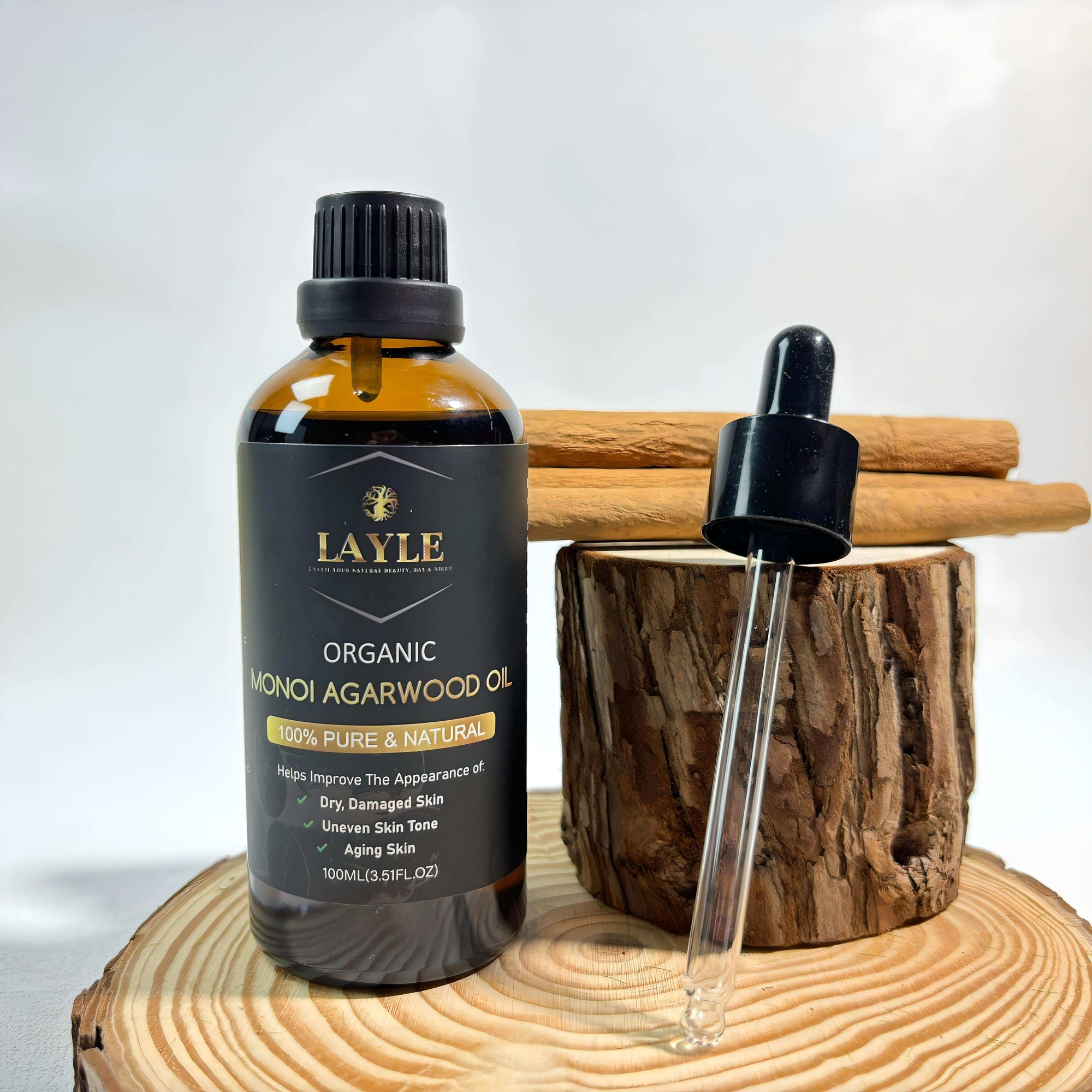 Agarwood scented Organic Monoi