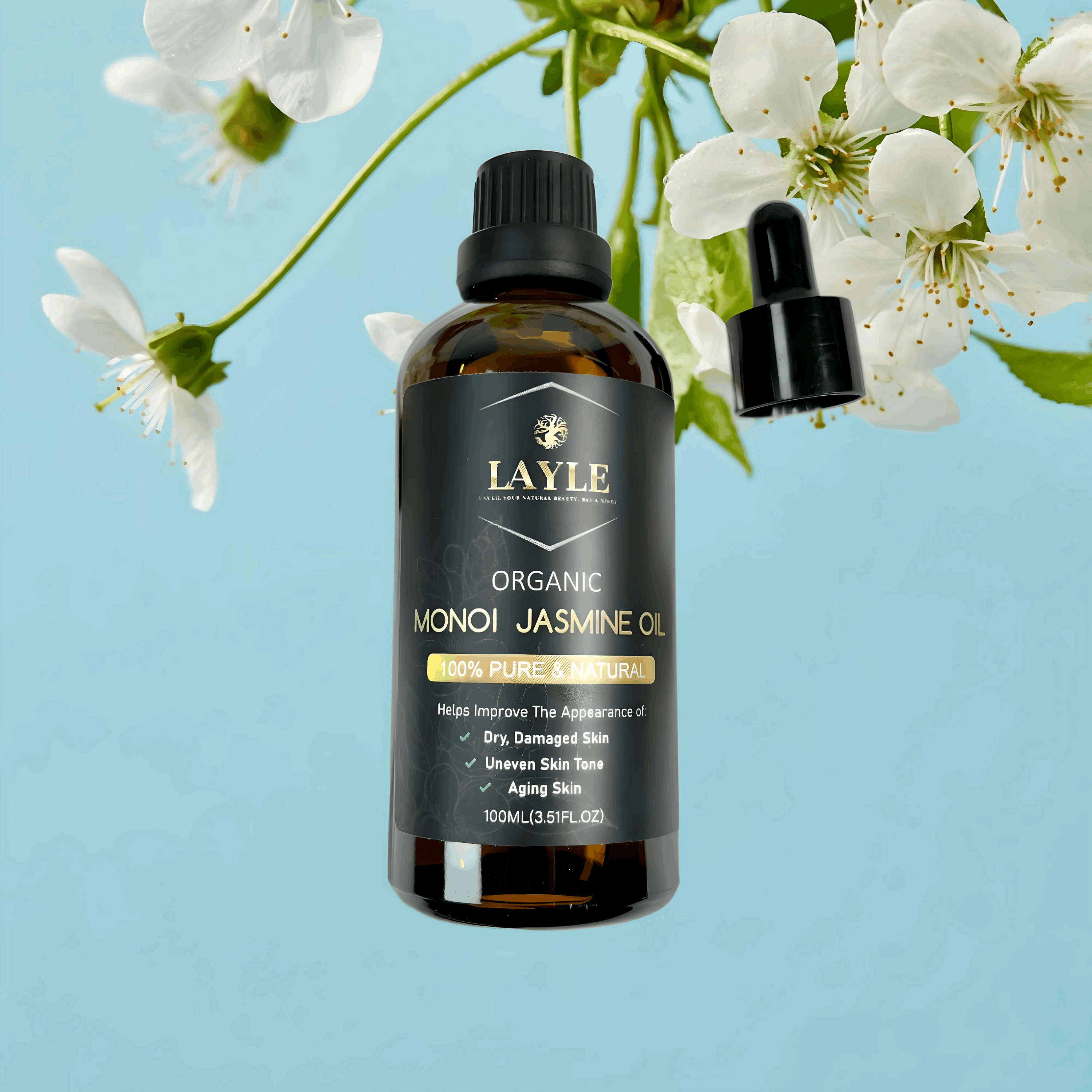 Jasmine Scented Organic Monoi