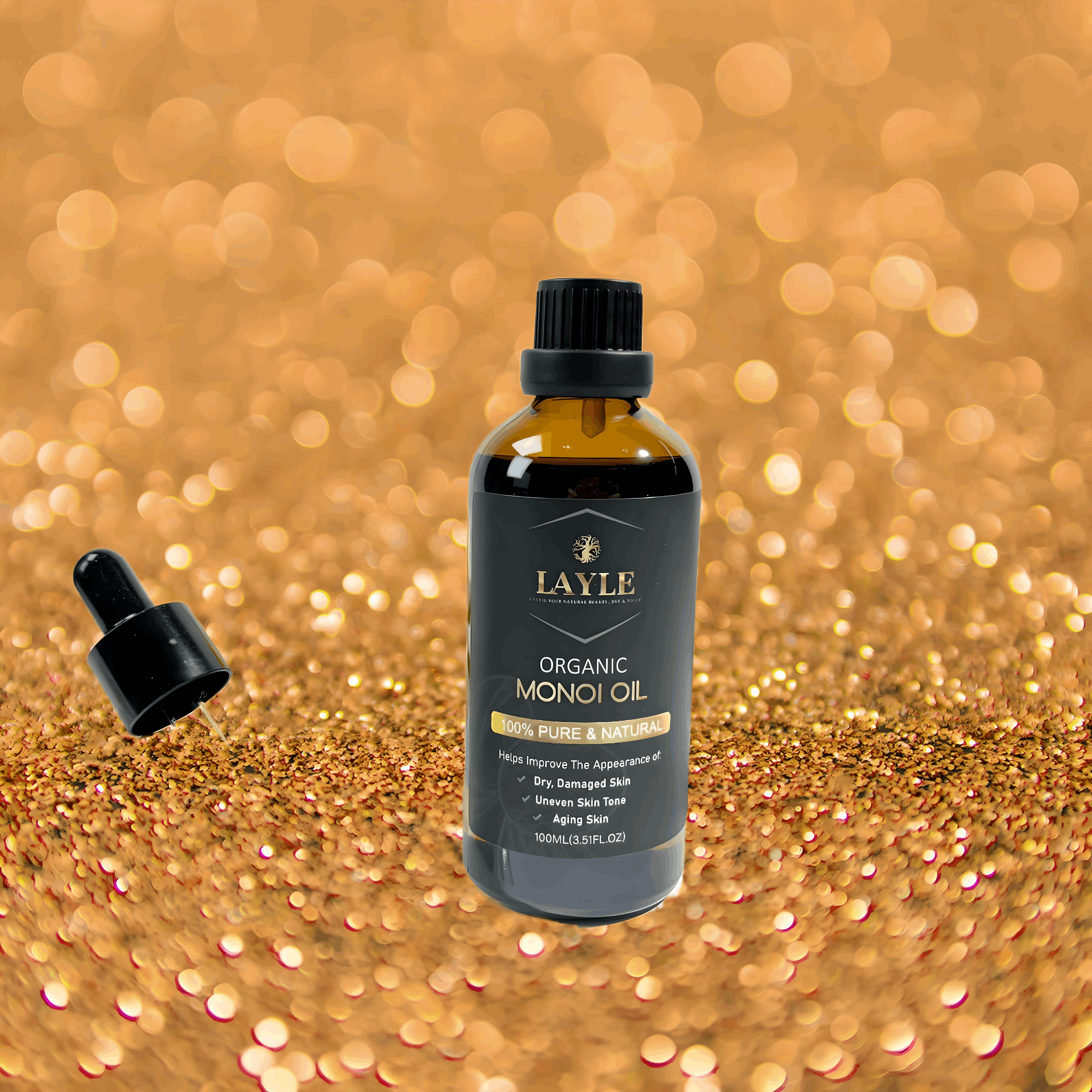 Layle Anti Organic Monoi Oil Rose for Luxurious Hydration – LAYLEBEAUTY
