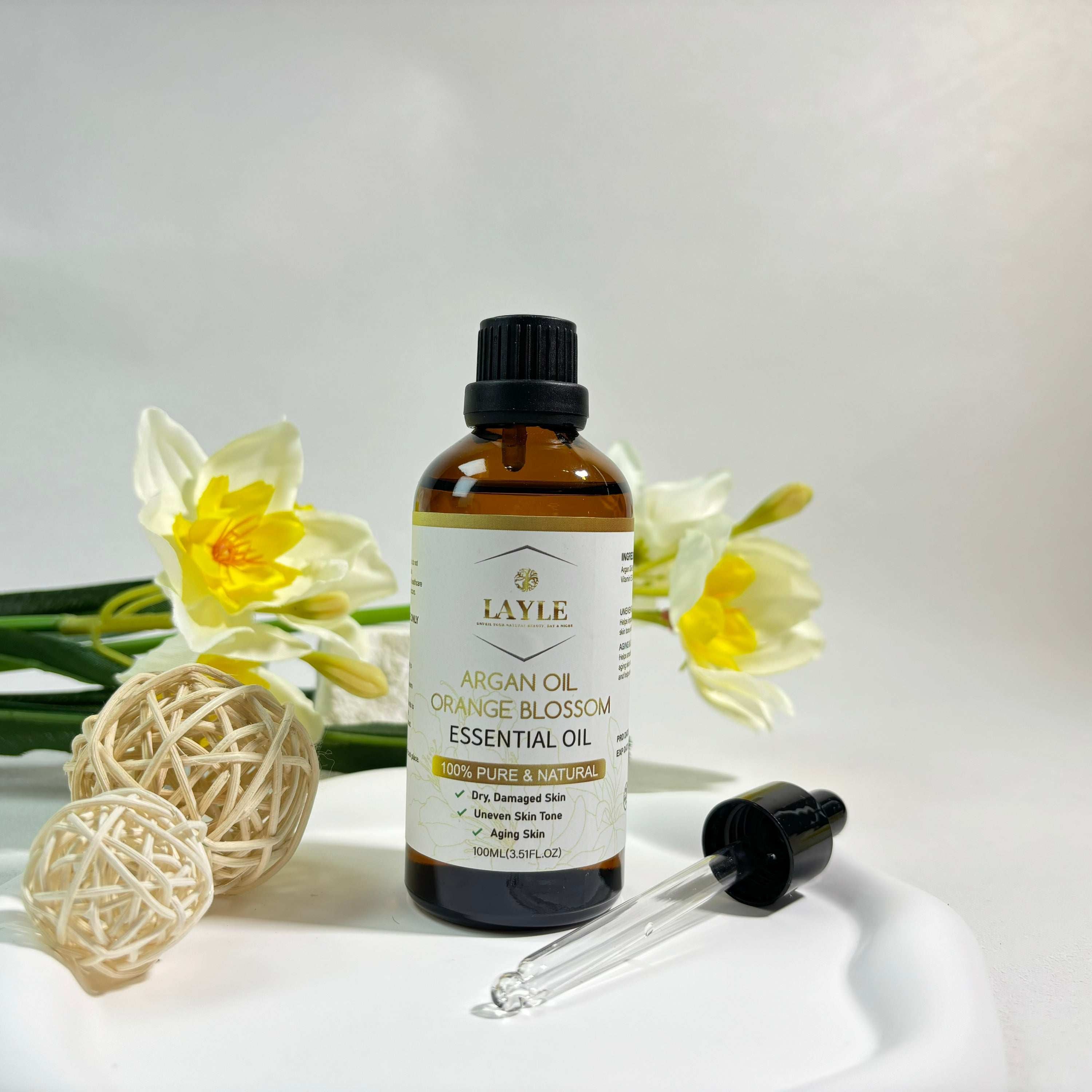 Orange Blossom Scented Argan Oil