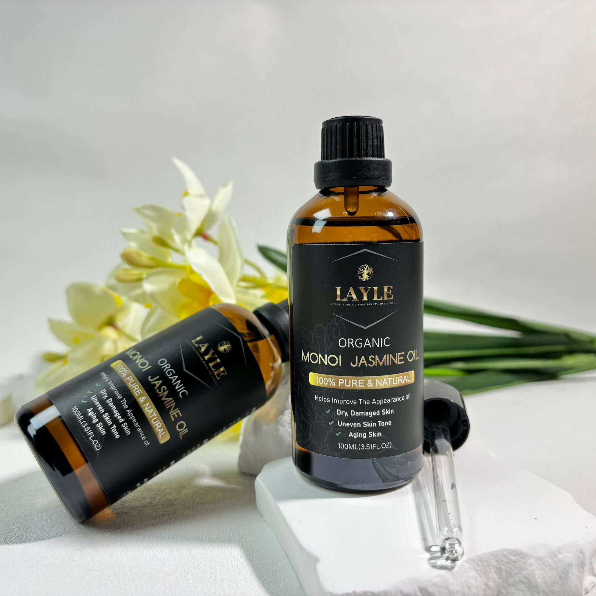 Jasmine Scented Organic Monoi