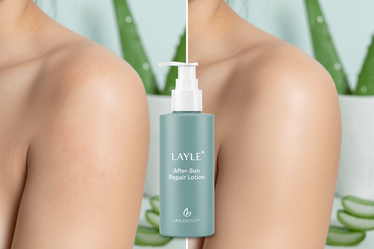 add  BOTTLE OF LAYLE AFTER SUN REPAIR LOTION IN A 150ML PLASTIC PUMP BOTTLE