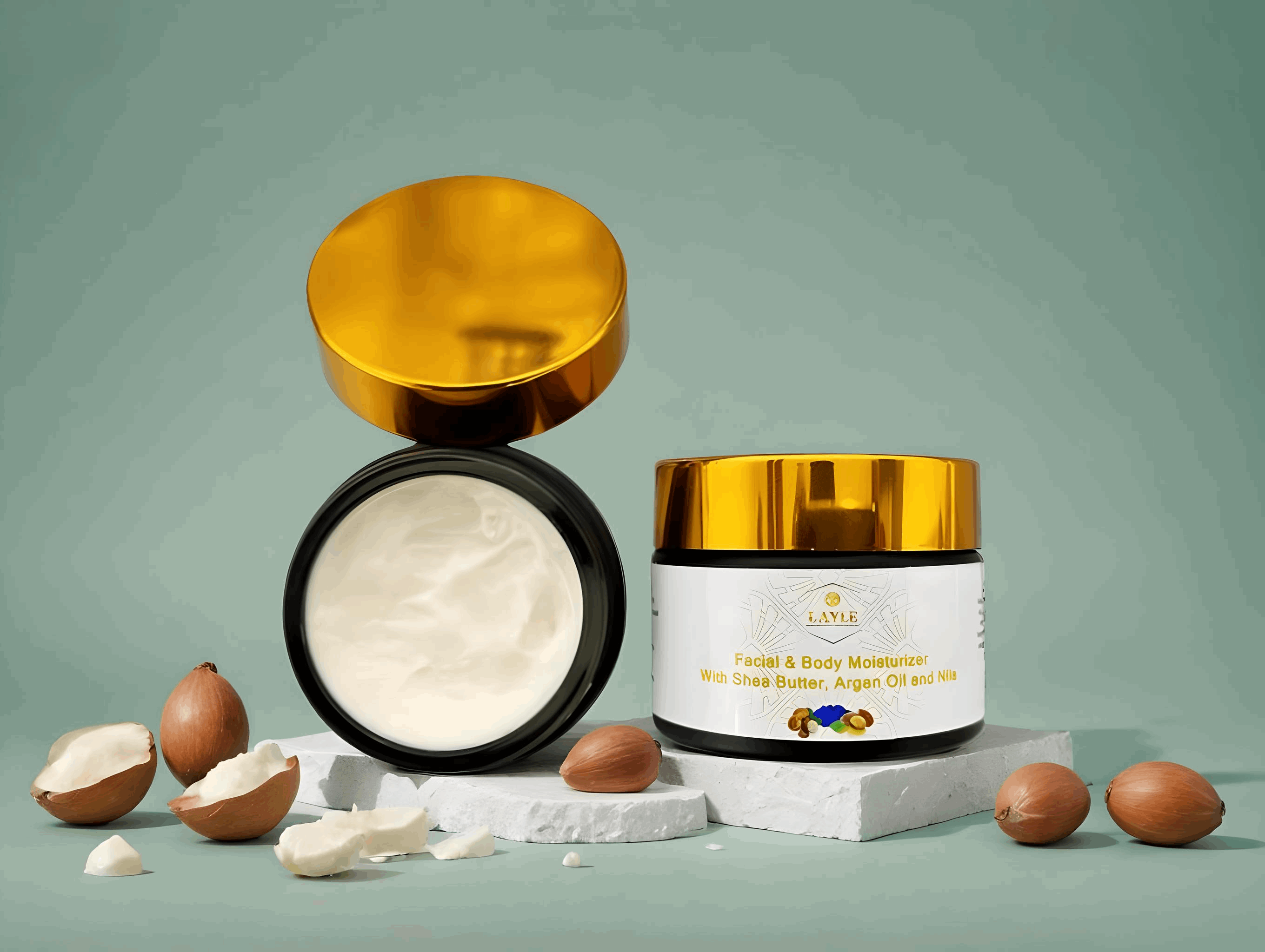 Argan oil shea butter, Nila body cream