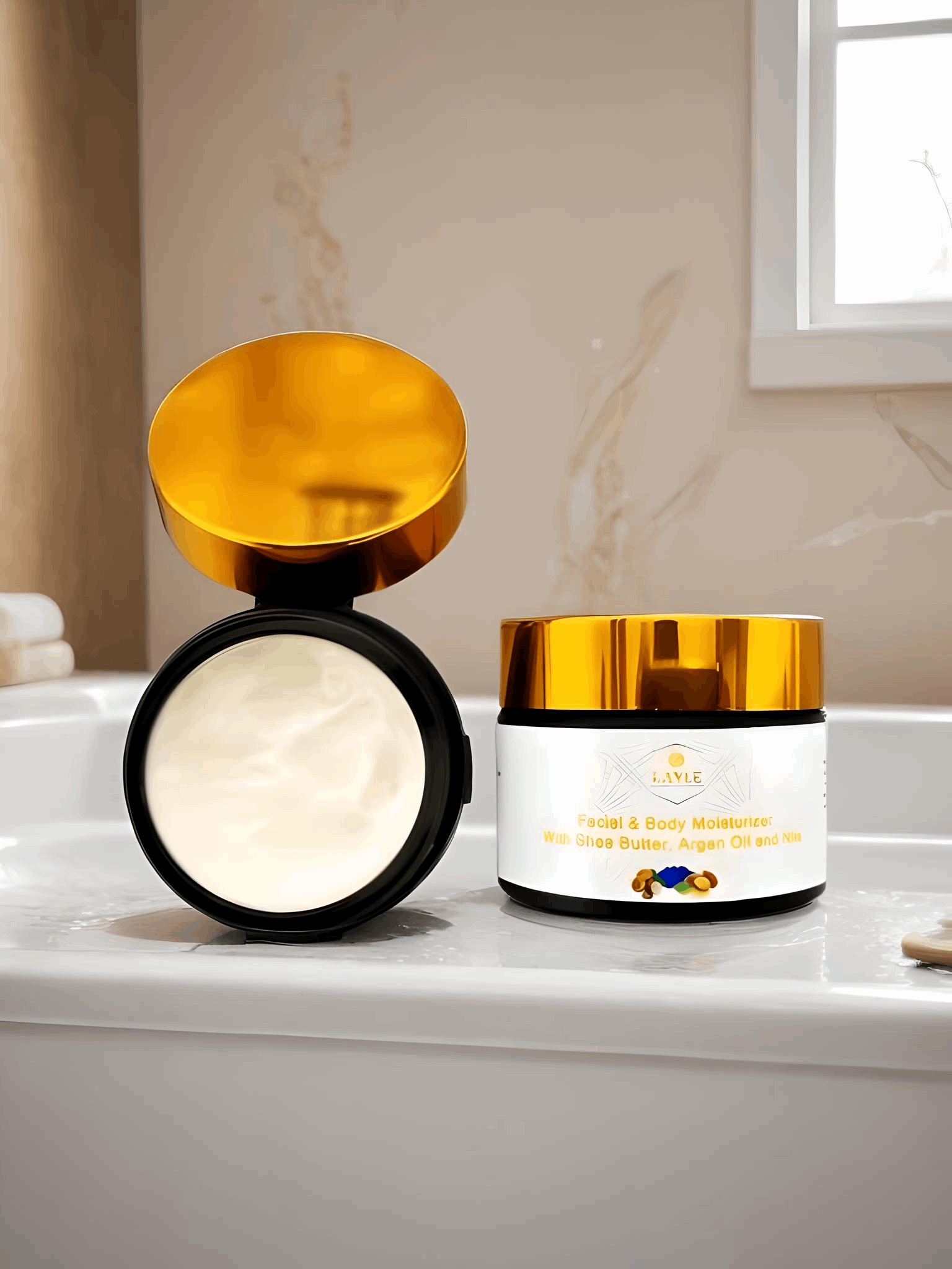 Argan oil shea butter, Nila body cream