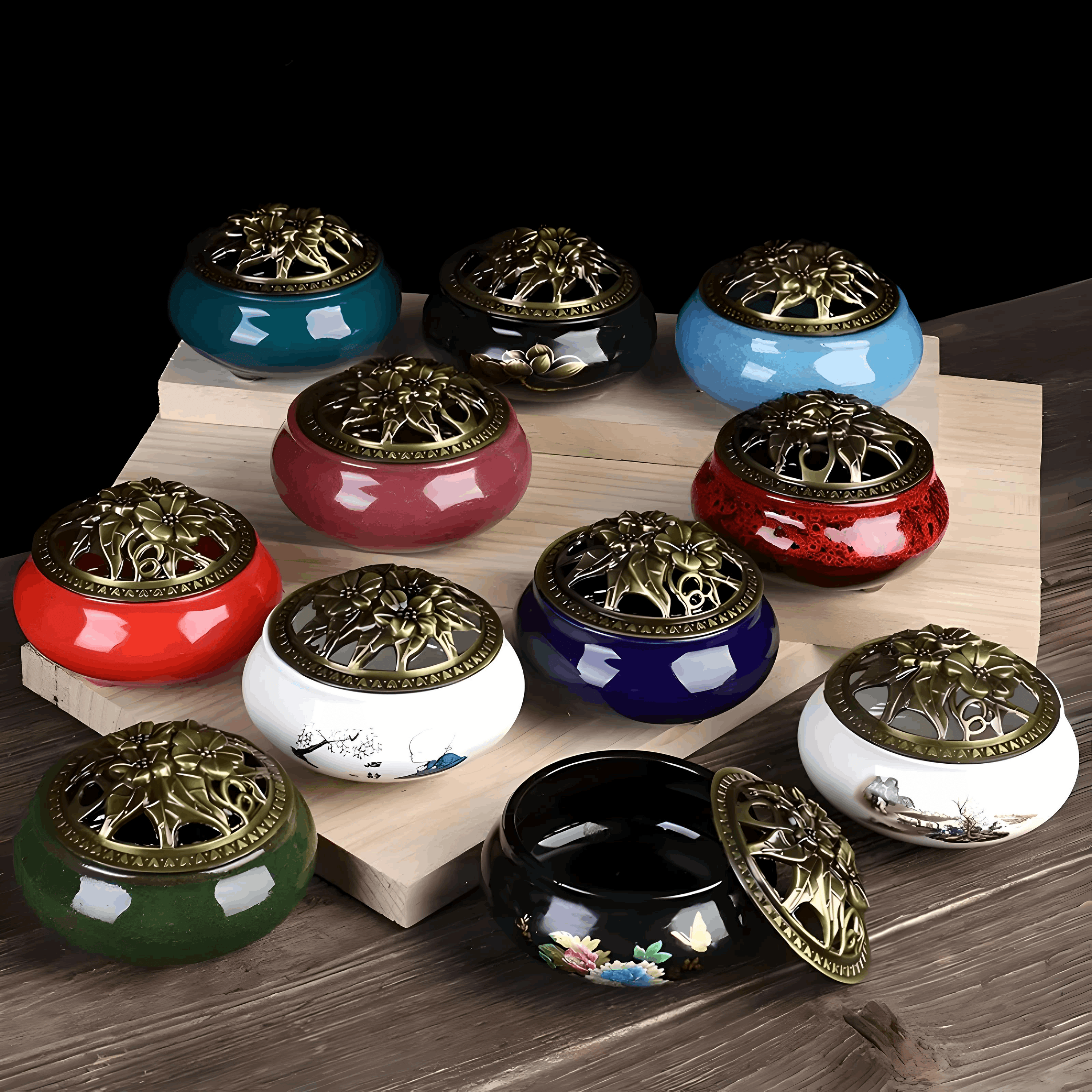small Ceramic incense burner
